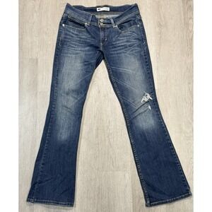 Levi's Too Superlow 524 Bootcut Jeans Women Juniors 9 M Low-Rise Y2K Medium Wash